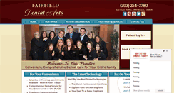 Desktop Screenshot of fairfielddentalarts.com